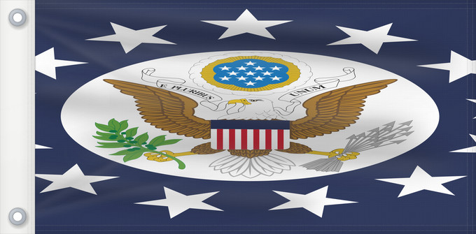 Bandera, con dos ojales metálicos y lado del asta reforzado: United States ambassador US Ambassador to an accredited sovereign foreign government Ambassadors of the United States Ambasciatori degli Stati Uniti