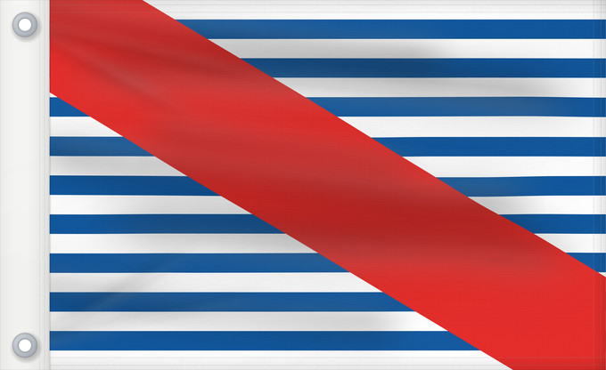 Drapeau, avec deux œillets métalliques et guindant renforcé : Canelones Department Department of Canelones, Uruguay département de Canelones Departamento de Canelones, Uruguay Canelones (Departamento) Dipartimento di Canelones