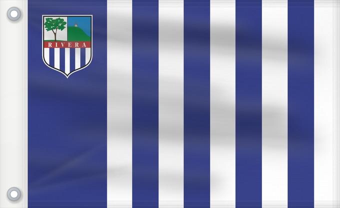 Drapeau, avec deux œillets métalliques et guindant renforcé : Rivera Department Rivera