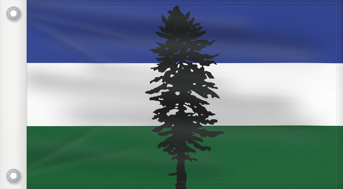 Drapeau, avec deux œillets métalliques et guindant renforcé : Cascadia