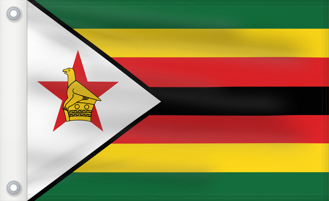 Flag, with two metal eyelets and reinforced hoist: Zimbabwe Zimbabue Simbabwe Zimbawe Zimbabwes Zimbabvo Mbendera ya Zimbabwe Zimbabveja Mureza weZimbabwe Folaga ye Zimbabwe Folaga la Zimbabwe Folaga la Zimbagwe