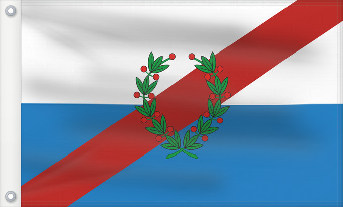 Drapeau, avec deux œillets métalliques et guindant renforcé : Provincia de La Rioja La Rioja Province province de La Rioja provincia argentina de La Rioja Rioja (Provinz) La Rioja Province, Argentina