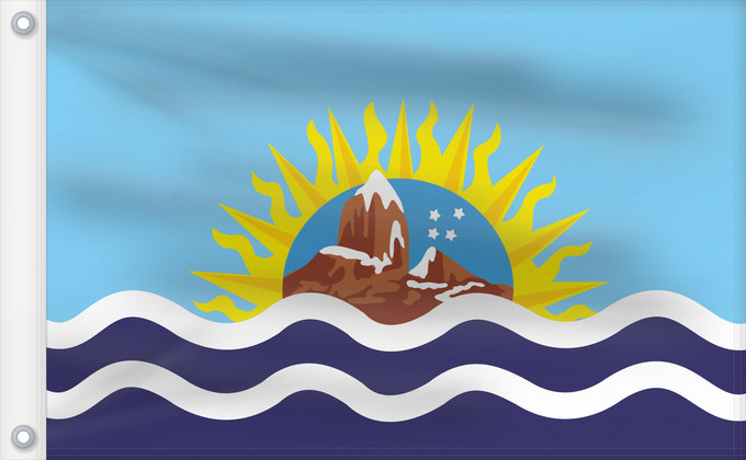 Drapeau, avec deux œillets métalliques et guindant renforcé : Provincia de Santa Cruz Santa Cruz Province, Argentina province de Santa-Cruz Provincia de Santa Cruz, Argentina Santa Cruz (Provinz) Provincia di Santa Cruz