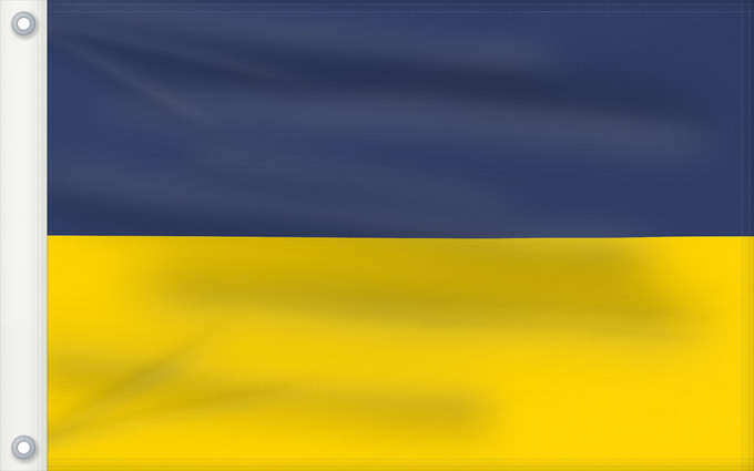 Flag, with two metal eyelets and reinforced hoist: Lower Austria Blue-Yellow. Flag of Lower Austria Basse-Autriche Baja Austria Blau-Gelb. Landesfarben von Niederösterreich Bassa Austria Флаг земли Нижняя Австрия