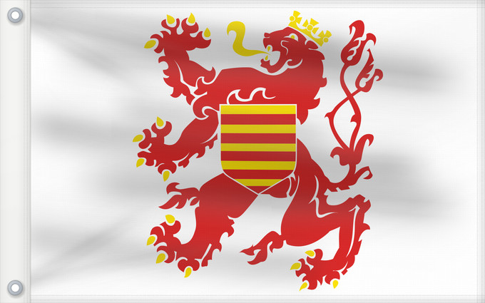 Bandera, con dos ojales metálicos y lado del asta reforzado: Limburg (nl)