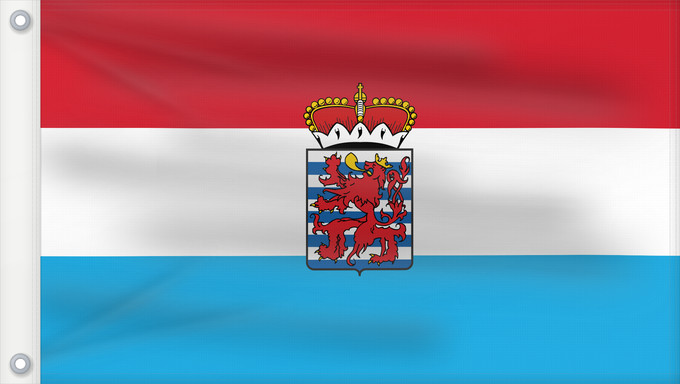 Bandera, con dos ojales metálicos y lado del asta reforzado: Province of Luxembourg  Belgium	This W3C-unspecified vector image was created with Adobe Illustrator	Un drapeau non-officiel de la province de Luxembourg  Belgique	Luxemburgo (BE)	Luxemburg (Belgien)	Lussemburgo (BE)