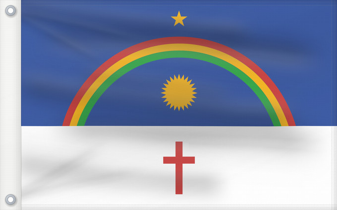 Drapeau, avec deux œillets métalliques et guindant renforcé : Pernambuco	State of Pernambuco, Brazil	Pernambouc	Pernambuco, Brasil