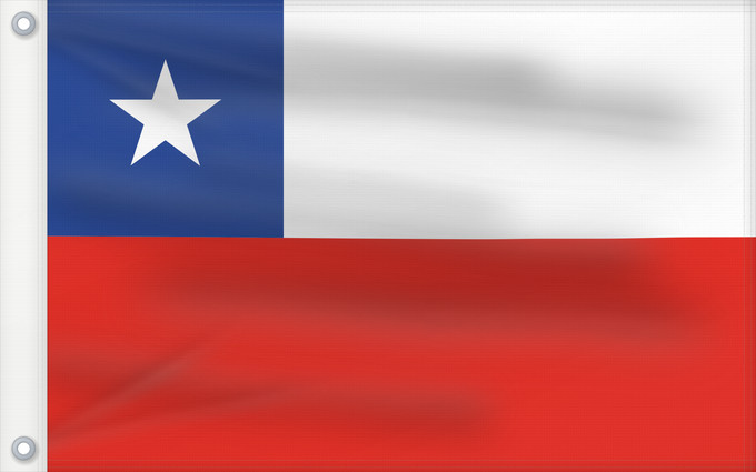 Bandera, con dos ojales metálicos y lado del asta reforzado: Chile	It is easy to put a border around this flag image	Chili	Cile	علم تشيلي	Национално знаме на Чили	ཅི་ལི། དར་ཆ།	Chilen	דגל צ ילה	チリの国旗	칠레의 국기	Флаг Чили	Čila	Chiles	Şili Cumhuriyeti	Прапор Чилі	​智利國旗