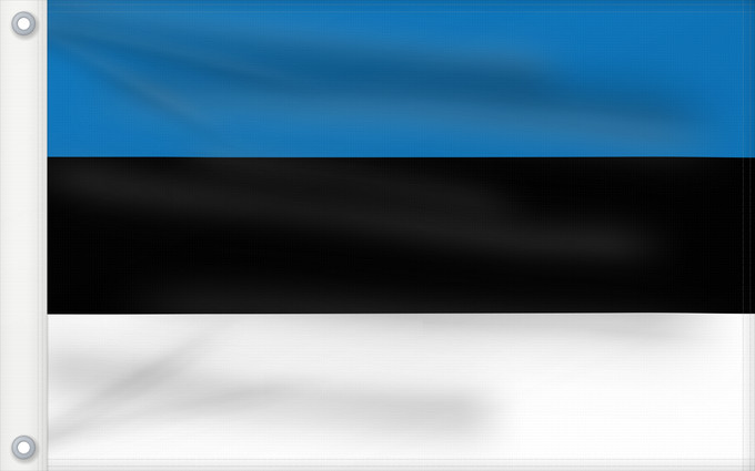 Drapeau, avec deux œillets métalliques et guindant renforcé : Estonia L Estonie Estland Estone Estónia Estonii Сцяг Эстоніі Национално знаме на Естония Estonská vlajka Σημαία της Εσθονίας Eesti lipp پرچم کشور استونی Viron HEastóine Észtország エストニアの国旗 ესტონეთის დროშა Estijos Igaunijas Знаме на Естонија Estoniei Флаг