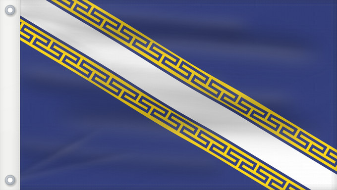 Flag, with two metal eyelets and reinforced hoist: Champagne-Ardenne Region Champagne-Ardenne in France Région Champagne-Ardenne en France Champaña-Ardenas