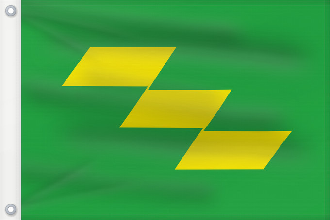Drapeau, avec deux œillets métalliques et guindant renforcé : Miyazaki Prefecture	Miyazaki	Hayao Miyazaki 	Präfektur Miyazaki