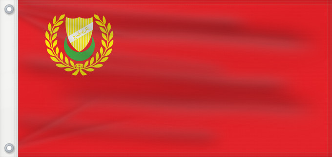 Bandera, con dos ojales metálicos y lado del asta reforzado: Kedah	Malaysian state of Kedah.   version	Kedah 