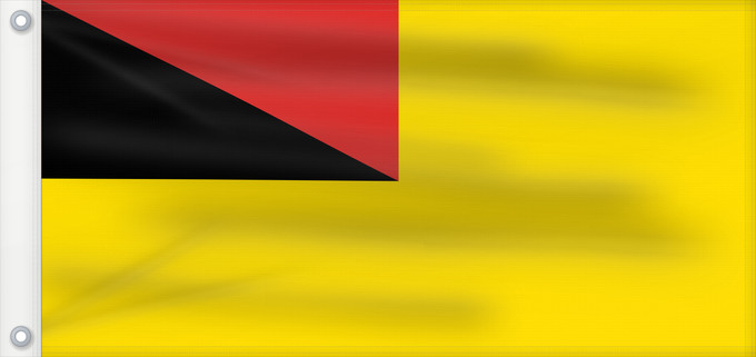 Flag, with two metal eyelets and reinforced hoist: Negeri Sembilan Negeri Sembilan, a state of Malaysia