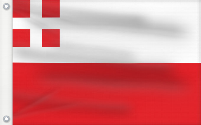 Drapeau, avec deux œillets métalliques et guindant renforcé : Utrecht