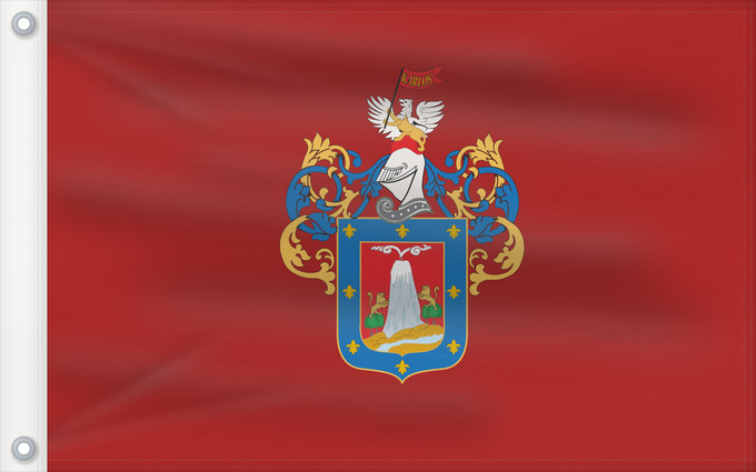 Drapeau, avec deux œillets métalliques et guindant renforcé : Arequipa