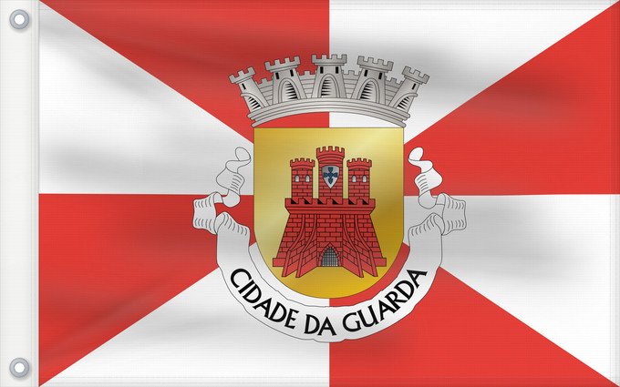 Flag, with two metal eyelets and reinforced hoist: Guarda