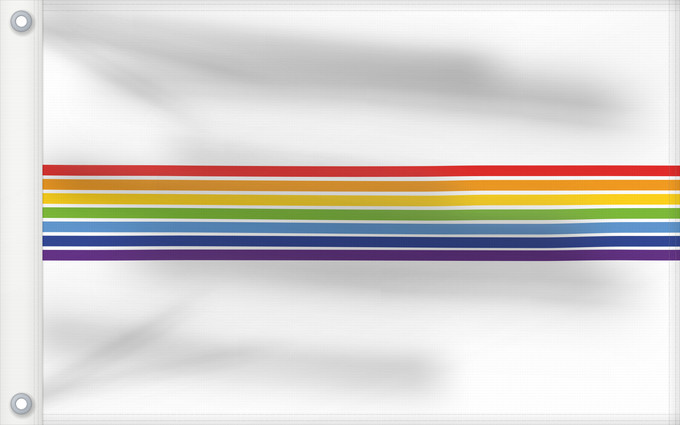 Drapeau, avec deux œillets métalliques et guindant renforcé : Jewish Autonomous Oblast	Jewish Autonomous Oblast 	Oblast autonome juif	Óblast Autónomo Hebreo	Jüdische Autonome Oblast	Oblast autonomo ebraico	Флаг Еврейской автономной области	פאן פון יידישע אויטאנאמע געגנט