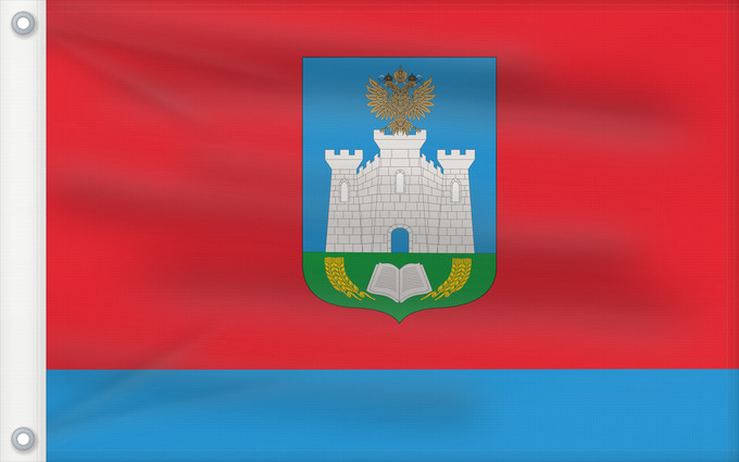 Drapeau, avec deux œillets métalliques et guindant renforcé : Oryol Oblast	Oblast d'Orel	 Óblast de Oryol	Oblast Orjol