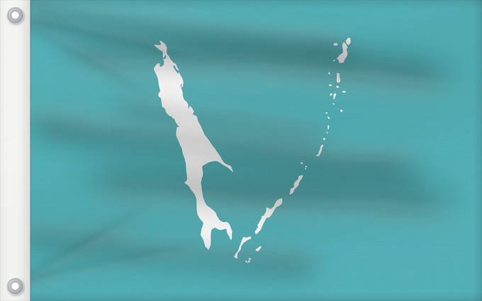 Drapeau, avec deux œillets métalliques et guindant renforcé : Sakhalin Oblast Sakhalin Oblast, Russia Oblast de Sakhaline Óblast de Sajalín Oblast Sachalin Флаг Сахалинской области
