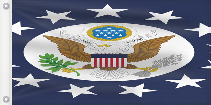 Bandera, con dos ojales metálicos y lado del asta reforzado: United States ambassador US Ambassador to an accredited sovereign foreign government Ambassadors of the United States Ambasciatori degli Stati Uniti