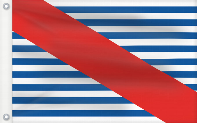 Drapeau, avec deux œillets métalliques et guindant renforcé : Canelones Department Department of Canelones, Uruguay département de Canelones Departamento de Canelones, Uruguay Canelones (Departamento) Dipartimento di Canelones