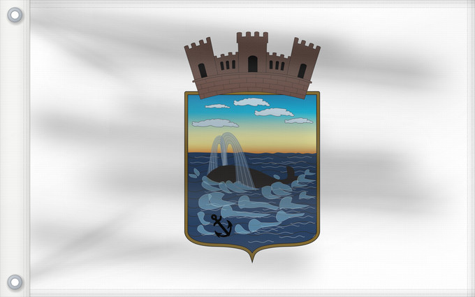 Drapeau, avec deux œillets métalliques et guindant renforcé : Maldonado Department	Maldonado