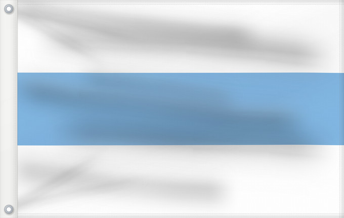 Drapeau, avec deux œillets métalliques et guindant renforcé : Provincia de Tucumán	Argentina  popularly known as  Bandera de Macha	Province de Tucumán	Tucumán (Provinz)