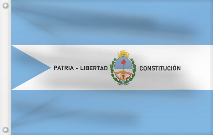 Bandera, con dos ojales metálicos y lado del asta reforzado: Provincia de Corrientes	Corrientes Province, Argentina	Province de Corrientes	Provincia de Corrientes, Argentina	Corrientes (Provinz)	Provincia di Corrientes