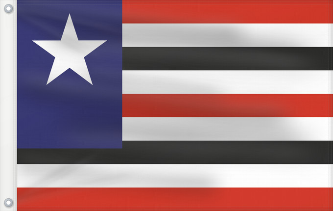 Drapeau, avec deux œillets métalliques et guindant renforcé : Maranhão