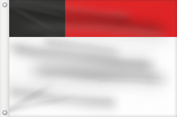 Drapeau, avec deux œillets métalliques et guindant renforcé : Paraíba