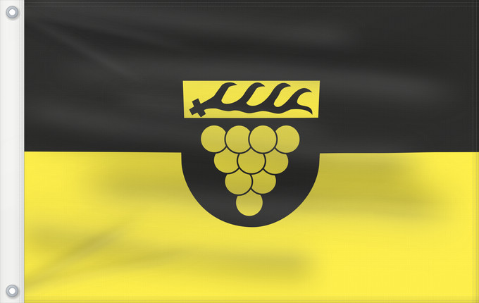 Bandera, con dos ojales metálicos y lado del asta reforzado: Weinstadt (Region Stuttgart)
