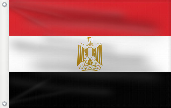 Flag, with two metal eyelets and reinforced hoist: Egypt	L Égypte	Egipto	Ägyptens	Dell Egitto	Egypte	የግብፅ ሰንደቅዓላማ	علم مصر	Сцяг Егіпта	Banniel Egipt	Yr Aifft	Af Ægypten	Σημαία της Αιγύπτου	Egiptio	Egyptin	Asenǧaq n Maṣer	Флаг Египта	Masar	Egyptens	Mısır	Прапор Єгипту
