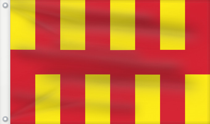 Flag, with two metal eyelets and reinforced hoist: Northumberland Le Northumberland