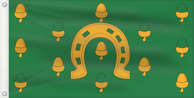 Flag, with two metal eyelets and reinforced hoist: Rutland  older colours	Rutland	comté de Rutland