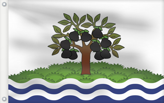Flag, with two metal eyelets and reinforced hoist: Worcestershire