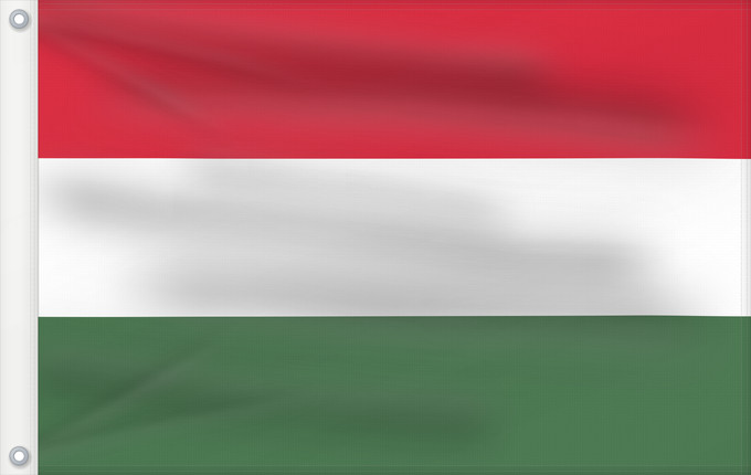 Bandera, con dos ojales metálicos y lado del asta reforzado: Hungary	Hongrie	Hungría	Ungarn	Dell Ungheria	Hongarije	Hungria	Węgier	Знаме на Унгария	Banniel Hungaria	Maďarská vlajka	Ungarns	Σημαία της Ουγγαρίας	Hungario	Ungari lipp	Unkarin	HUngáire	Mađarske	Magyarország	Hungaria	ハンガリーの国旗	Hungariae	Vengrijos	Ungārija
