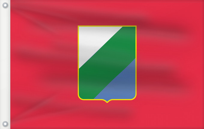 Drapeau, avec deux œillets métalliques et guindant renforcé : Abruzzo