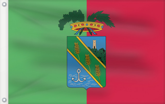 Drapeau, avec deux œillets métalliques et guindant renforcé : Latina	Province of Latina	Province de Latina	Provincia de Latina	Provinz Latina	Provincia di Latina