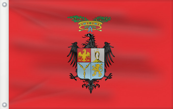 Bandera, con dos ojales metálicos y lado del asta reforzado: Palermo Province	Province of Palermo	Province de Palerme	Provincia de Palermo	Provinz Palermo	Provincia di Palermo
