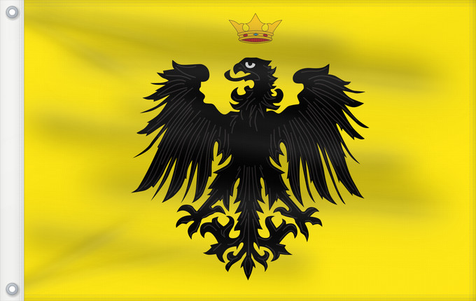 Drapeau, avec deux œillets métalliques et guindant renforcé : Pisa Province Province of Pisa Province de Pise Provincia de Pisa Provinz Pisa Provincia di Pisa