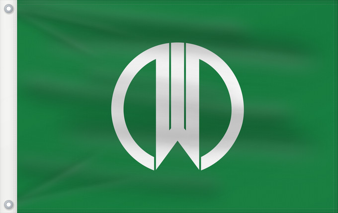 Drapeau, avec deux œillets métalliques et guindant renforcé : Yamagata