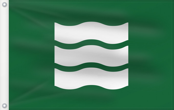 Drapeau, avec deux œillets métalliques et guindant renforcé : Hiroshima City	Hiroshima Prefecture	Hiroshima