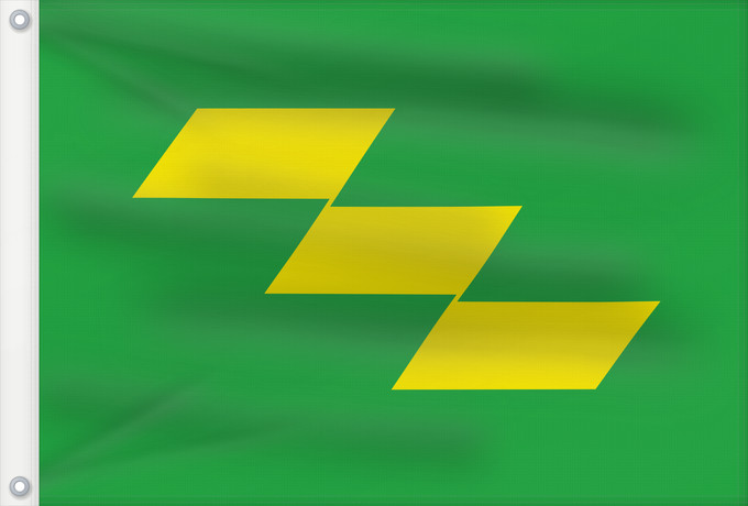 Drapeau, avec deux œillets métalliques et guindant renforcé : Miyazaki Prefecture	Miyazaki	Hayao Miyazaki 	Präfektur Miyazaki