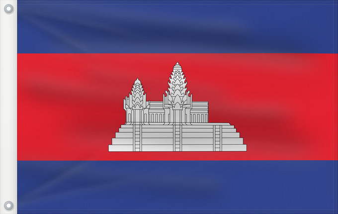 Bandera, con dos ojales metálicos y lado del asta reforzado: Cambodia	Cambodge	Camboya	Kambodscha	Cambogia	Cambodja	علم كمبوديا	কম্বোডিয়ার পতাকা	Kamboĝo	​柬埔寨國旗/Kán-pu-chhài koet-khì	ទង់ជាតិកម្ពុជា	ທຸງຊາດກຳປູເຈຍ	​柬埔寨之國旗	Камбоджа	Kambodže	Kambodjas	ธงชาติกัมพูชา	Quốc kỳ Campuchia	柬埔寨國旗	​柬埔寨国旗	​柬埔寨國旗	​Kampuchea ê kî-