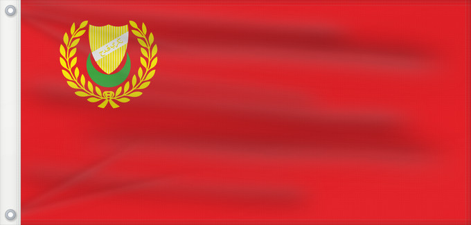 Bandera, con dos ojales metálicos y lado del asta reforzado: Kedah	Malaysian state of Kedah.   version	Kedah 