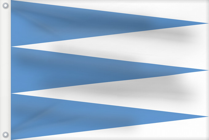 Bandera, con dos ojales metálicos y lado del asta reforzado: Sogn og Fjordane	comté de Sogn og Fjordane	Sogn og Fjordane, Norway