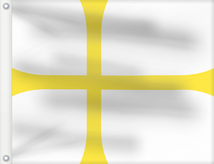 Flag, with two metal eyelets and reinforced hoist: Nord-Trøndelag	Nord-Trøndelag County, Norway	comté de Nord-Trøndelag