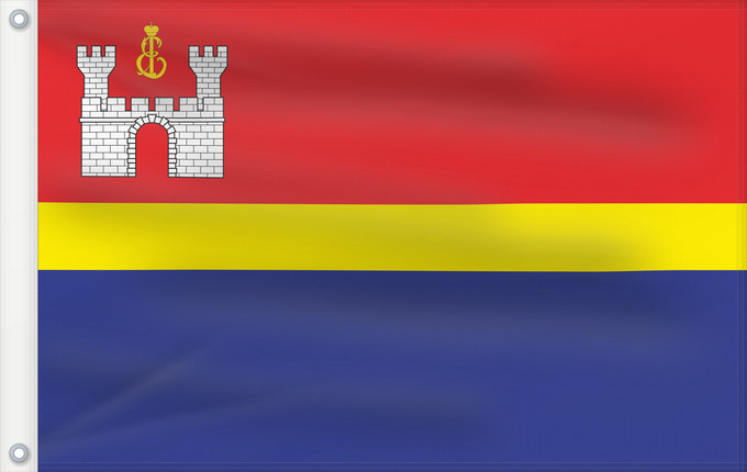 Drapeau, avec deux œillets métalliques et guindant renforcé : Kaliningrad Oblast Modern 2006 flag of Kaliningrad Oblast Oblast de Kaliningrad Óblast de Kaliningrado Oblast Kaliningrad Современный 2006 флаг Калининградской области