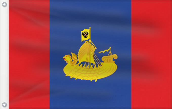 Drapeau, avec deux œillets métalliques et guindant renforcé : Kostroma Oblast	Oblast de Kostroma	Óblast de Kostromá	Oblast Kostroma	Флаг Костромской области