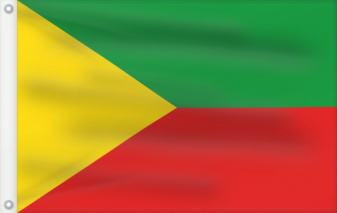 Drapeau, avec deux œillets métalliques et guindant renforcé : Zabaykalsky Krai	Zabaïkalski Krai	Zabaikalie	Sabaikalski Krai	Флаг Забайкальского края